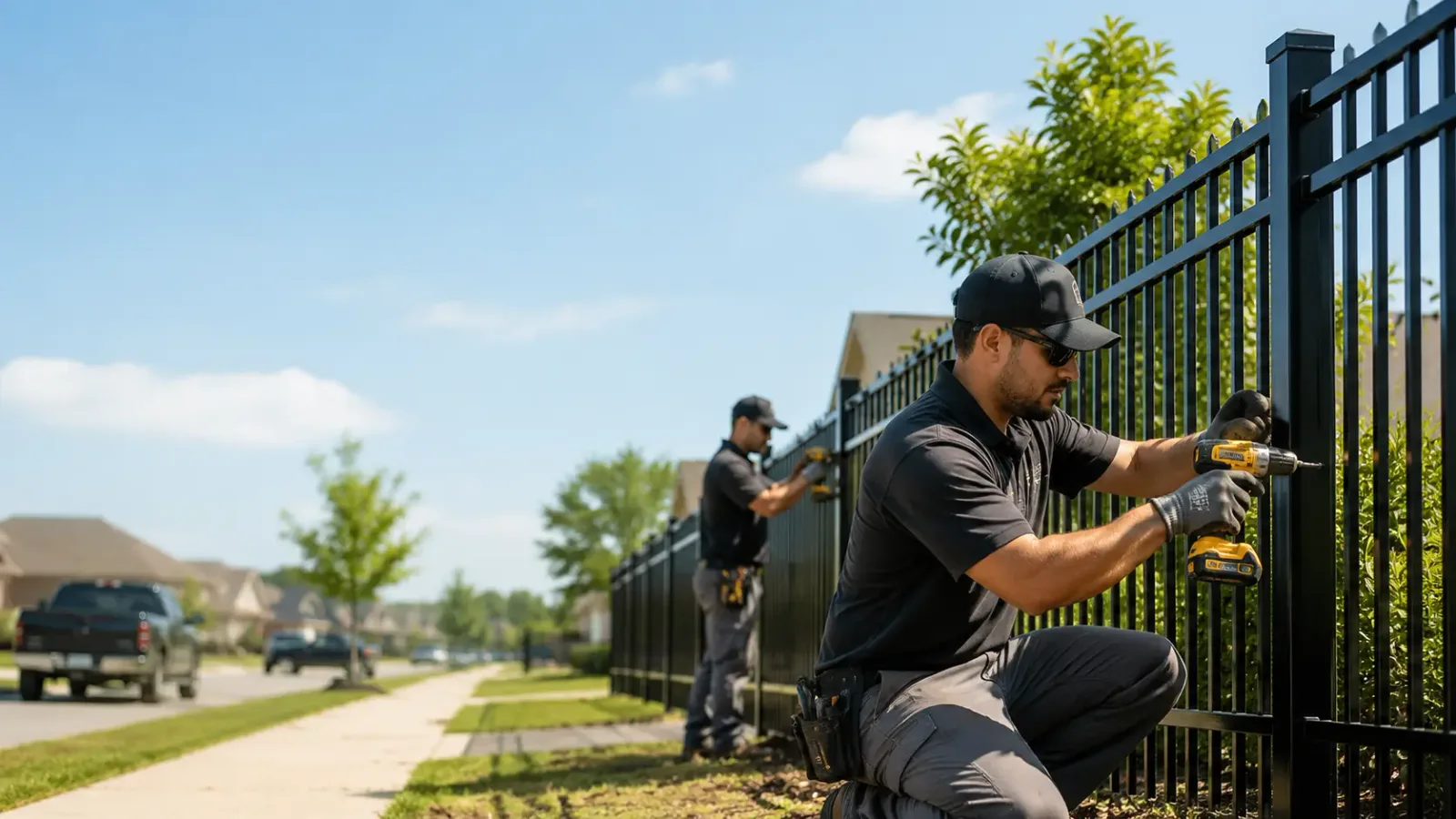Metal Fence Installation in Sag Harbor, NY